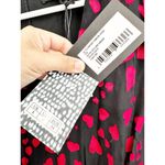 Saloni AlyaRed & Black Hearts Mini Dress US 4 NEW Photo 3