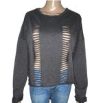 See You Monday Destroyed Long Sleeve Top Photo 0