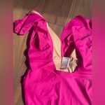 J.Crew Ruffle Plunge One-Piece Swimsuit Ruched Size 2 Photo 9