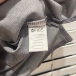 FIGS Lot of 2  Technical Scrub Top Charcoal Gray V-Neck Short Sleeve Size L Photo 2