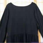 Eloquii NEW  black Knot Front Pleated Skirt Dress, plus size 18‎ Photo 8