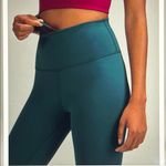 Lululemon  Wunder Train HR Tight 25” Sz4 Storm Teal or Green Jasper Photo 2