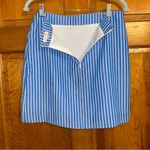 Riley & Rae Blue/ White Seer Sucker Skirt Sz 6 Photo 3