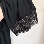 Victoria's Secret  Heavenly Supersoft Modal Jumpsuit Lace Trim Large in Black Photo 10