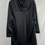 Juicy Couture Bling Logo Long Sleeve Polyester Hooded Dress Size 3X Black Photo 3