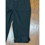 The North Face  Womens Size 16 Convertible Black Pants Hiking Stretch Roll Up Leg Photo 11