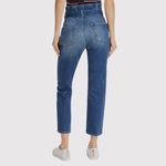 FRAME Womens Jeans Blue Myrtle Denim Paperbag High Rise Belted Stretch Size 26 Photo 4