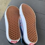 Vans  Electric Flame Suede Low Tops Size 7.5 Photo 4