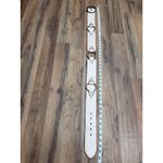 Linea Pelle wide genuine leather ring belt statement anillo 41″ M Photo 4