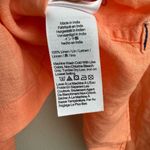 NWT Slim fit Baird McNutt 100% Irish linen Button Down shirt Orange Size 12 TALL Photo 7