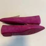 Ted Baker gold fuschia suede ballet flats sz 6.5 Photo 4