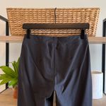 Eileen Fisher  Washable Stretch Crepe MidRise Gray Knit Pull On Straight Pant XXS Photo 6