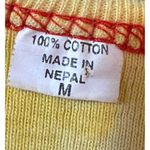 Vtg 90s Women's T Shirt Boxy Colorful Funky Patchwork Artsy Cottagecore M READ Size M Photo 4