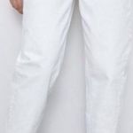 ZARA The Petit Women Off White Tapered High Rise Relaxed Fit Boho Jeans Size 6 Photo 0