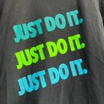 Nike Just Do It Women's T-Shirt Black Small Athletic Cut Short Sleeve Photo 2