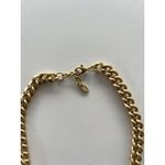 ZARA Gold And Silver Tone Chunky Chain Embossed Coin Necklace Women’s Sz 18.5” Photo 8