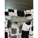 Habitat  Scandi Logom Lagenlook Tunic Button Shirt Women Small Art To Wear Church Photo 3