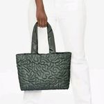 Wild Fable Olive Quilted Puffy Tote Bag Photo 4