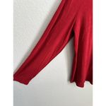 Chico's NEW  Travelers Enamel Red Women's Formal Chain Detail Top Size 3 US XL 16 Photo 4