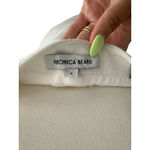 Veronica Beard  White Halter Button Blazer Dress Size 6 Photo 5