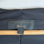 Michael Costello x Revolve Black Ruched Long Sleeve Mini Dress XS Bodycon Photo 1