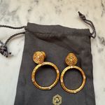 NWOT Julie vos Astor earrings Gold Photo 2