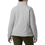 Columbia Women's Benton Springs Full Zip Fleece Jacket M - Gray Photo 1