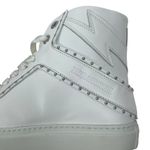 Zadig & Voltaire High Flash Studded Leather High Top Sneaker White Size 40 Photo 7
