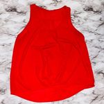 Lush Clothing Lush Sleeveless Blouse Red Women M Old Money Summer Workwear Business City Night Photo 0