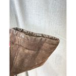 Camera Collection Brown Leather Coat Faux Fur Lined XL Photo 11