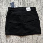 Black Jean Skirt Size M Photo 2