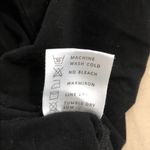 Women Size Large Black Floral Long Sleeve Top Pullover Round Neck Wimsigoth Photo 8