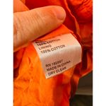 EUDON CHOI x RTR Orange Smocked Waist Hourglass Shape Back Tie Mini Dress Size 8 Photo 9