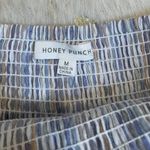 Honey Punch Striped Mini Skort Photo 1