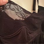 Coquette Diva Lace Bottom Chemise Lingerie Women's 3X Black Underwire Bra Sexy‎ Photo 2