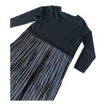 Nina Leonard ‼️SOLD‼️ Midi Black Dress NWT Photo 3