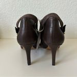 Vince Camuto Vince Camino Kreitha Leather Suede Stiletto Heels Booties in Roor Beer Brown Photo 4