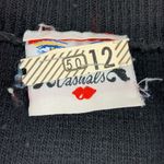 Contempo Casuals  vintage black Knit mini skirt Photo 4