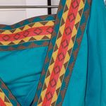 Anne cole  Womens 2pc‎ Teal Aztec Print 2pc Bikini Swimsuit Medium Photo 2