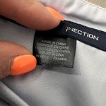 French Connection WHISPER LIGHT blue SQUARE NECK apron DRESS Photo 9