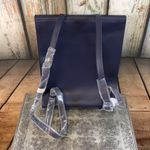 Summer & Rose NWOT Navy Blue Vegan Backpack Large Purse Photo 1