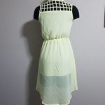 Live 4 Truth  Yellow High Low Cage Top Dress (S) Photo 1