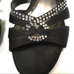Alfani rhinestone twist slip on heels 8M Black Size 8 Photo 5