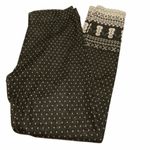 Bethany Mota  gray polka‎ dot snowman leggings large Photo 1