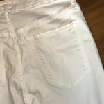 MOTHER Denim Mother Women's Sz 27 Warm Ivory High Waisted Looker Ankle Fray Skinny Slim Fit Photo 11