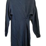 Isabel Marant Etoile “Fewlyn” Dark Gray Long Sleeve Dress Size 36 Photo 6