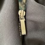 Anne Klein NWT 🖤  Dressy Black Blazer/Jacket, Floral Print Lining, Zip Closure Photo 9