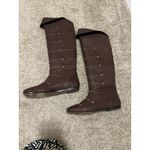 Botkier  Leather Pull‎ Up Knee Boots 38 / 7.5 Brown Leather Photo 1