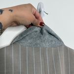 Loft Versa Striped Seasonless Stretch Double Breasted Blazer Size 6 Photo 7