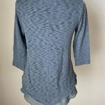 Absolutely Famous Gray 3/4 Sweater Photo 3